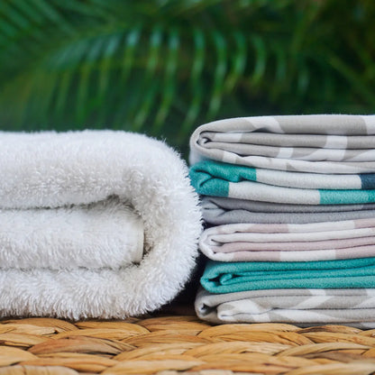 Eco Microfiber Travel Towel - Ella Turquoise